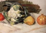 Pierre-Auguste Renoir Cauliflower and pomegranates oil painting reproduction